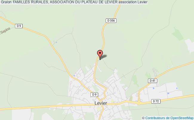 plan association Familles Rurales, Association Du Plateau De Levier Levier