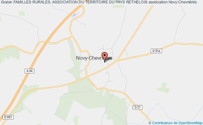 plan association Familles Rurales, Association Du Territoire Du Pays Rethelois Novy-Chevrières