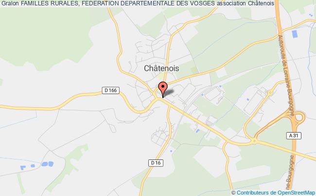 plan association Familles Rurales, Federation Departementale Des Vosges Châtenois