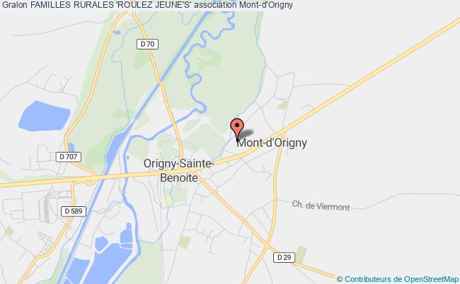 plan association Familles Rurales 'roulez Jeune's' Mont-d'Origny