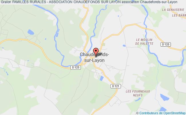 plan association Familles Rurales - Association Chaudefonds Sur Layon Chaudefonds-sur-Layon