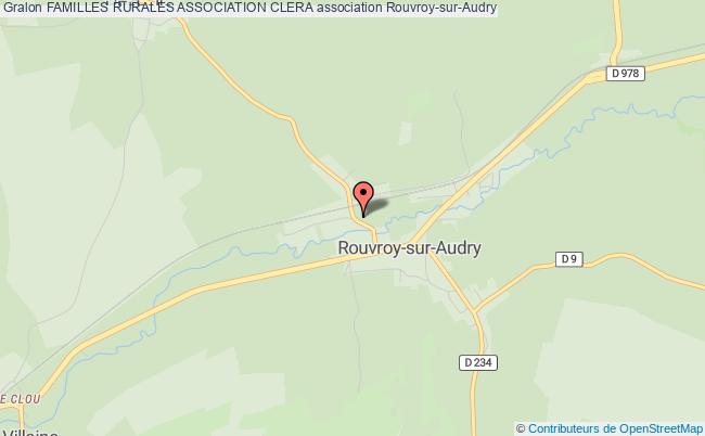 plan association Familles Rurales Association Clera Rouvroy-sur-Audry