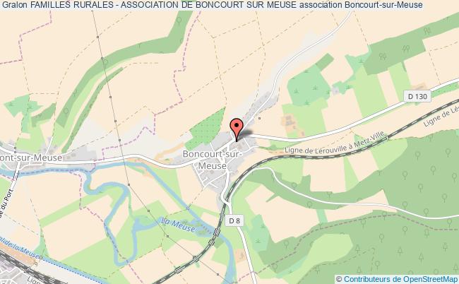 plan association Familles Rurales - Association De Boncourt Sur Meuse Boncourt-sur-Meuse