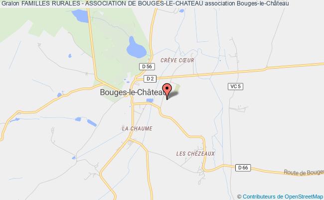 FAMILLES RURALES - ASSOCIATION DE BOUGES-LE-CHATEAU