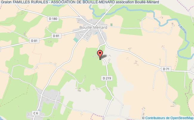 plan association Familles Rurales - Association De Bouille-menard Bouillé-Ménard
