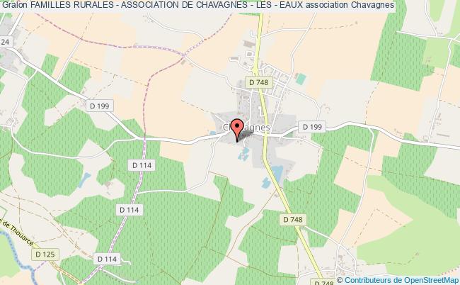 plan association Familles Rurales - Association De Chavagnes - Les - Eaux Chavagnes