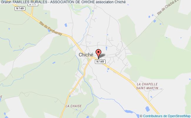 plan association Familles Rurales - Association De Chiche Chiché