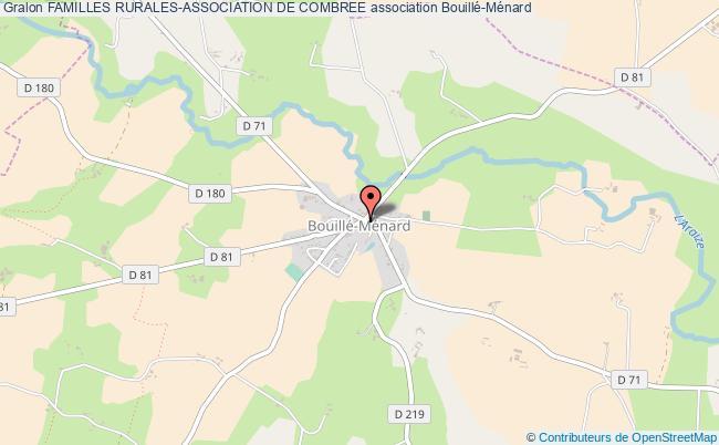 plan association Familles Rurales-association De Combree Ombrée d'Anjou