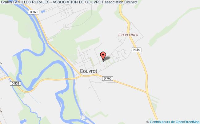 plan association Familles Rurales - Association De Couvrot Couvrot