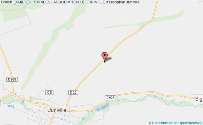 plan association Familles Rurales - Association De Juniville Juniville