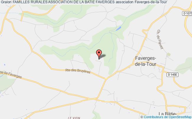 plan association Familles Rurales Association De La Batie Faverges Faverges-de-la-Tour