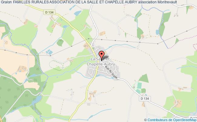 plan association Familles Rurales Association De La Salle Et Chapelle Aubry Montrevault-sur-Èvre
