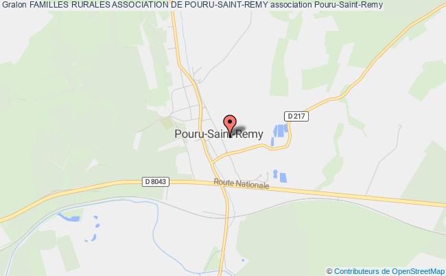 plan association Familles Rurales Association De Pouru-saint-remy Pouru-Saint-Remy