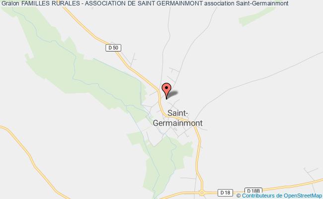 plan association Familles Rurales - Association De Saint Germainmont Saint-Germainmont