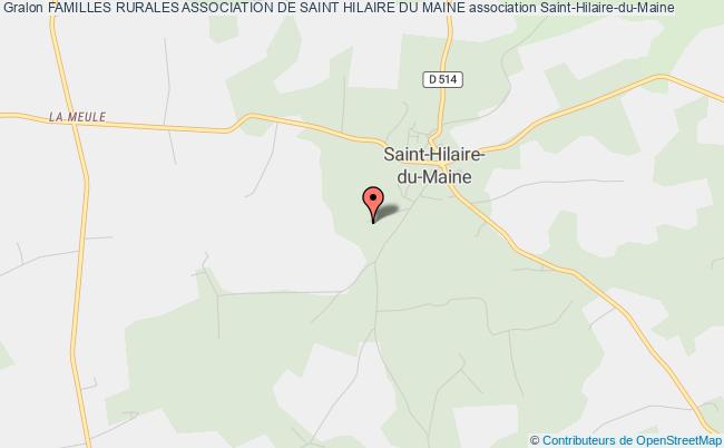 plan association Familles Rurales Association De Saint Hilaire Du Maine Saint-Hilaire-du-Maine