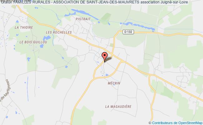 plan association Familles Rurales - Association De Saint-jean-des-mauvrets Les Garennes-sur-Loire