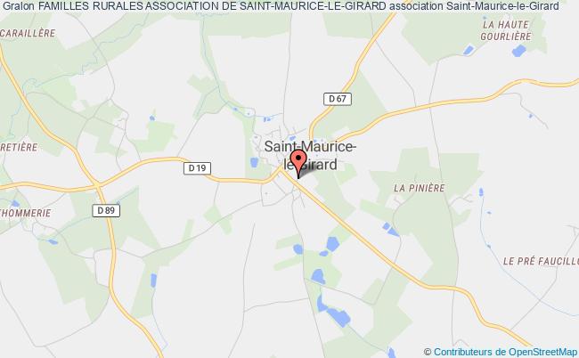 plan association Familles Rurales Association De Saint-maurice-le-girard Saint-Maurice-le-Girard