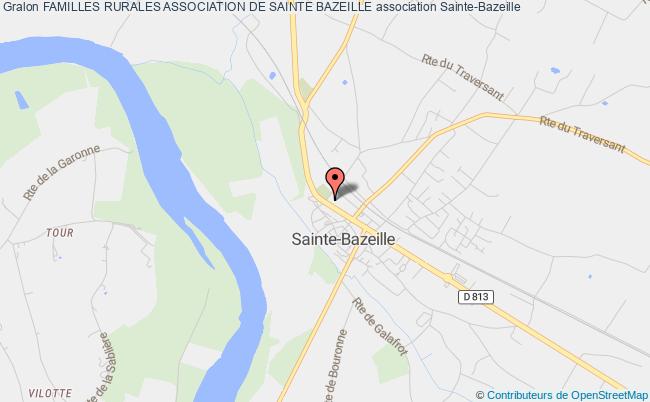 plan association Familles Rurales Association De Sainte Bazeille Sainte-Bazeille