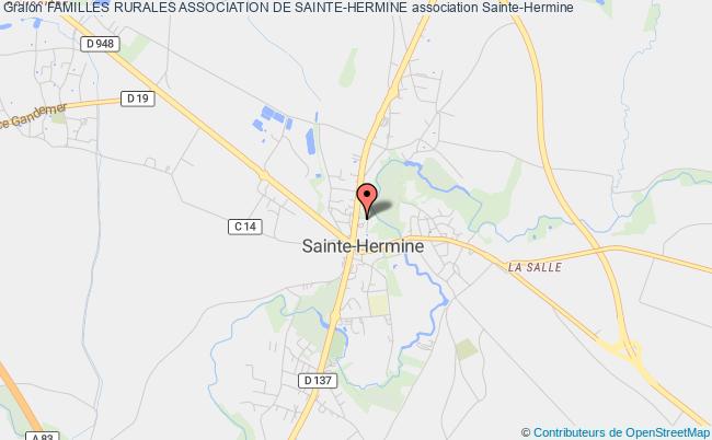 plan association Familles Rurales Association De Sainte-hermine Sainte-Hermine