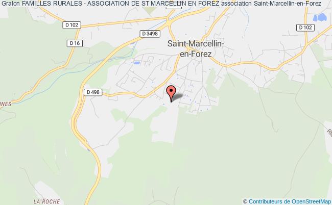 plan association Familles Rurales - Association De St Marcellin En Forez Saint-Marcellin-en-Forez