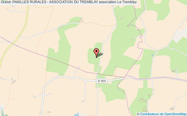 plan association Familles Rurales - Association Du Tremblay Le    Tremblay