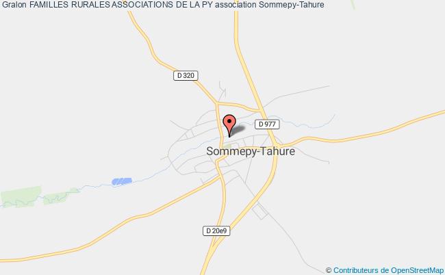 plan association Familles Rurales Associations De La Py Sommepy-Tahure