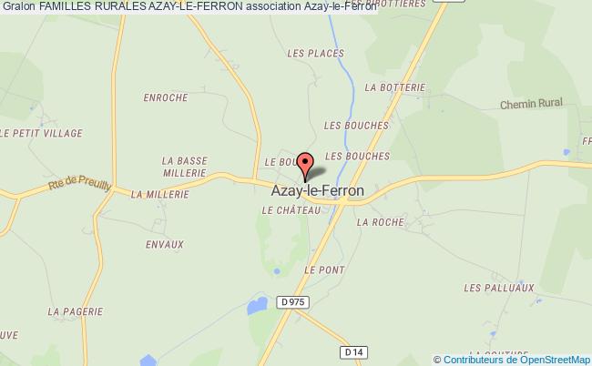 plan association Familles Rurales Azay-le-ferron Azay-le-Ferron