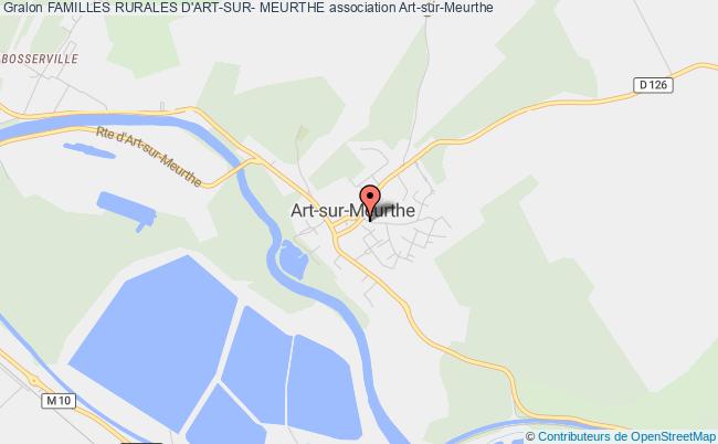 plan association Familles Rurales D'art-sur- Meurthe Art-sur-Meurthe