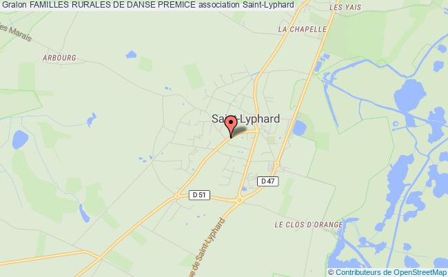 plan association Familles Rurales De Danse Premice Saint-Lyphard