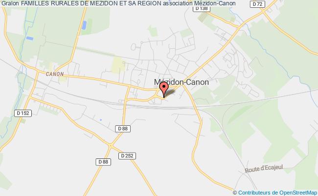 plan association Familles Rurales De Mezidon Et Sa Region Mézidon-Canon