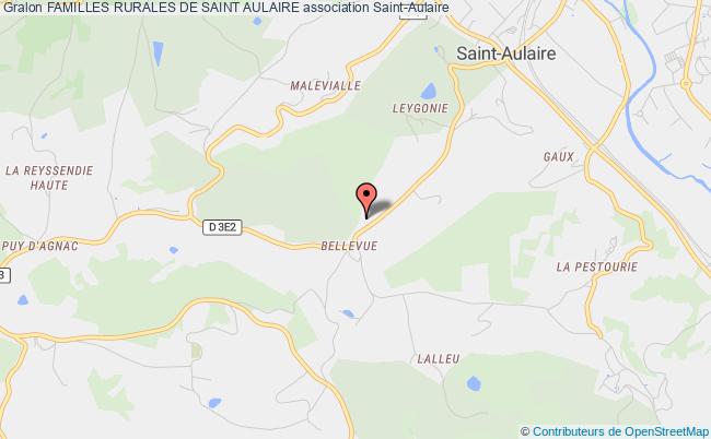 plan association Familles Rurales De Saint Aulaire Saint-Aulaire