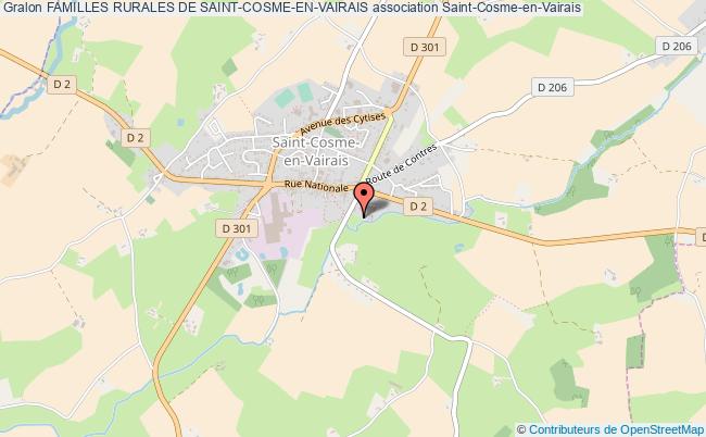 plan association Familles Rurales De Saint-cosme-en-vairais Saint-Cosme-en-Vairais
