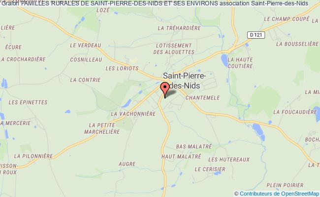 plan association Familles Rurales De Saint-pierre-des-nids Et Ses Environs Saint-Pierre-des-Nids