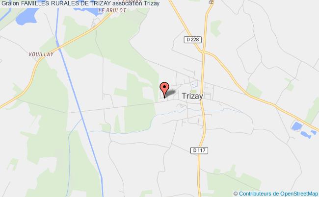 plan association Familles Rurales De Trizay Trizay