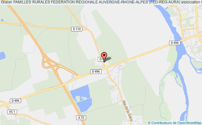 plan association Familles Rurales Federation Regionale Auvergne-rhone-alpes (fed-reg-aura) Chalain-le-Comtal