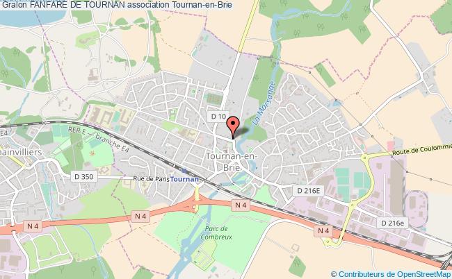 plan association Fanfare De Tournan Tournan-en-Brie