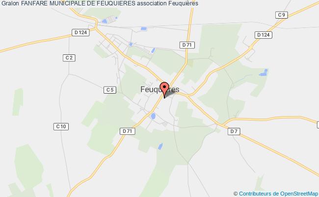 plan association Fanfare Municipale De Feuquieres Feuquières