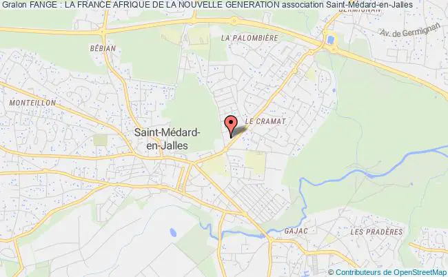 plan association Fange : La France Afrique De La Nouvelle Generation Saint-Médard-en-Jalles