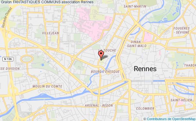 plan association Fantastiques Communs Rennes