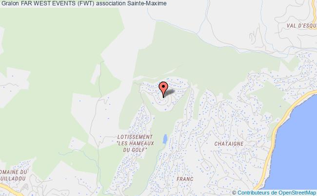 plan association Far West Events (fwt) Sainte-Maxime