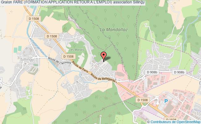 FARE (FORMATION APPLICATION RETOUR A L'EMPLOI)