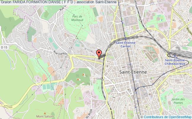 plan association Farida Formation Danse ( F F D ) Saint-Étienne