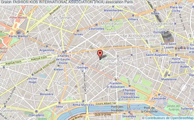 plan association Fashion Kids International Association (fkia) PARIS