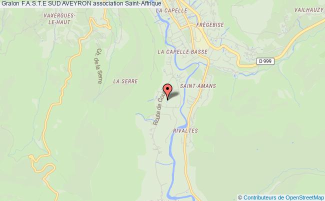 plan association F.a.s.t.e Sud Aveyron Saint-Affrique