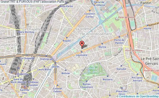 plan association Fat & Furious (faf) PARIS