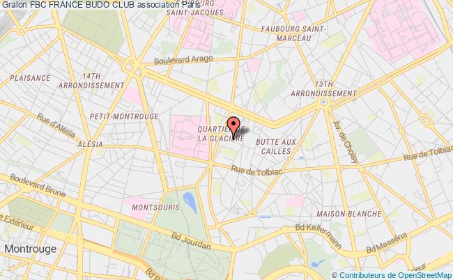 plan association Fbc France Budo Club Paris