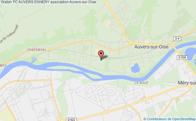 plan association Fc Auvers Ennery Auvers-sur-Oise