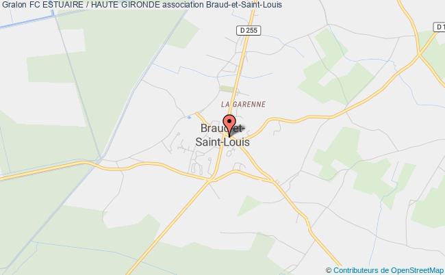 plan association Fc Estuaire / Haute Gironde Braud-et-Saint-Louis