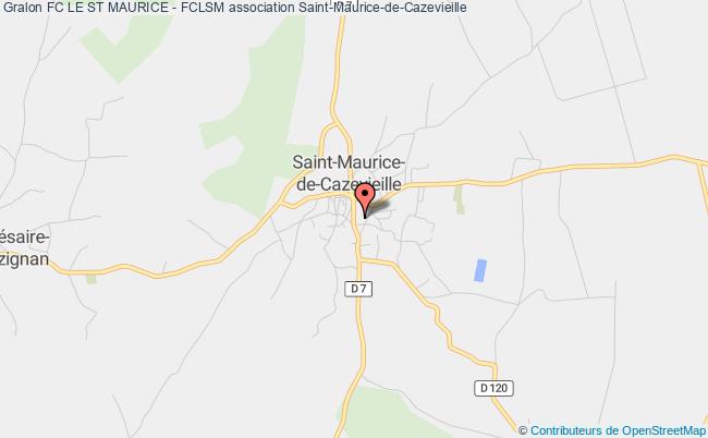 plan association Fc Le St Maurice - Fclsm Saint-Maurice-de-Cazevieille