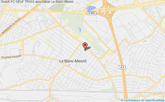 plan association Fc Neuf Trois Blanc-Mesnil